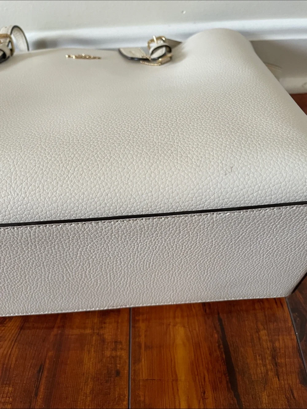 Coach Molly Large Pebbled Leather Tote